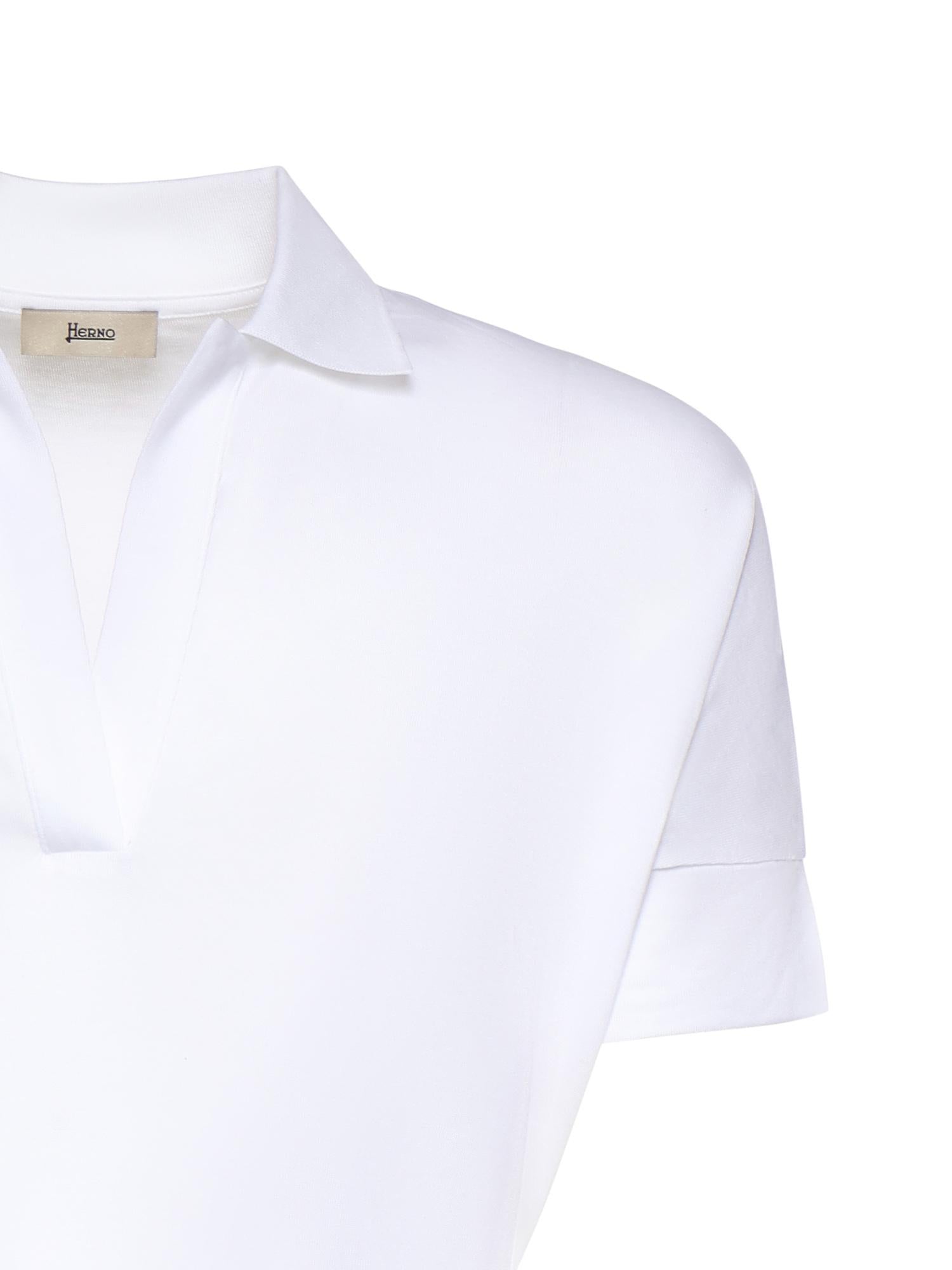 Polo in glam knit effect JPL00113D 520561000 HERNO 