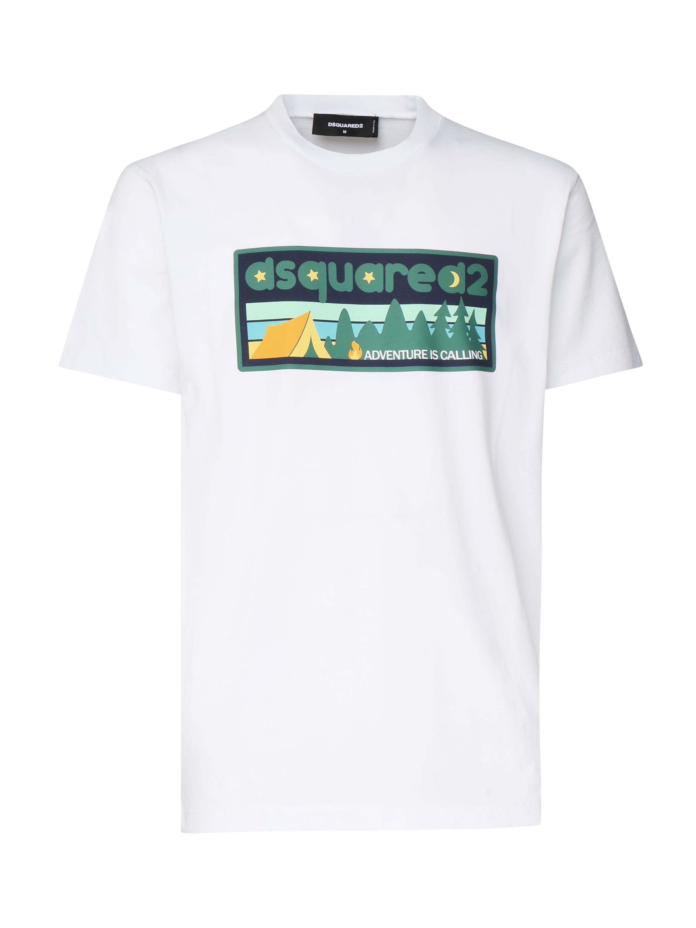 T-shirt Adventure S74GD1395 D20020100 DSQUARED2 