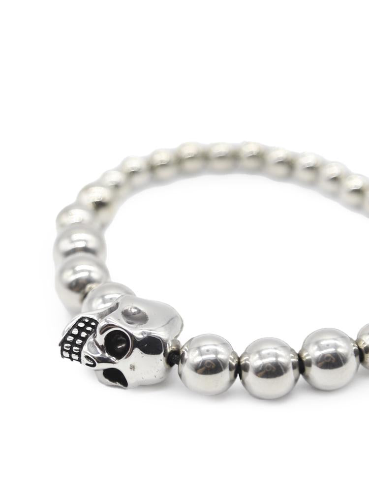 Bracciale skull in metallo<BR/> 554504 J160Y0446 ALEXANDER McQUEEN 