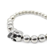 Bracciale skull in metallo<BR/> 554504 J160Y0446 ALEXANDER McQUEEN 