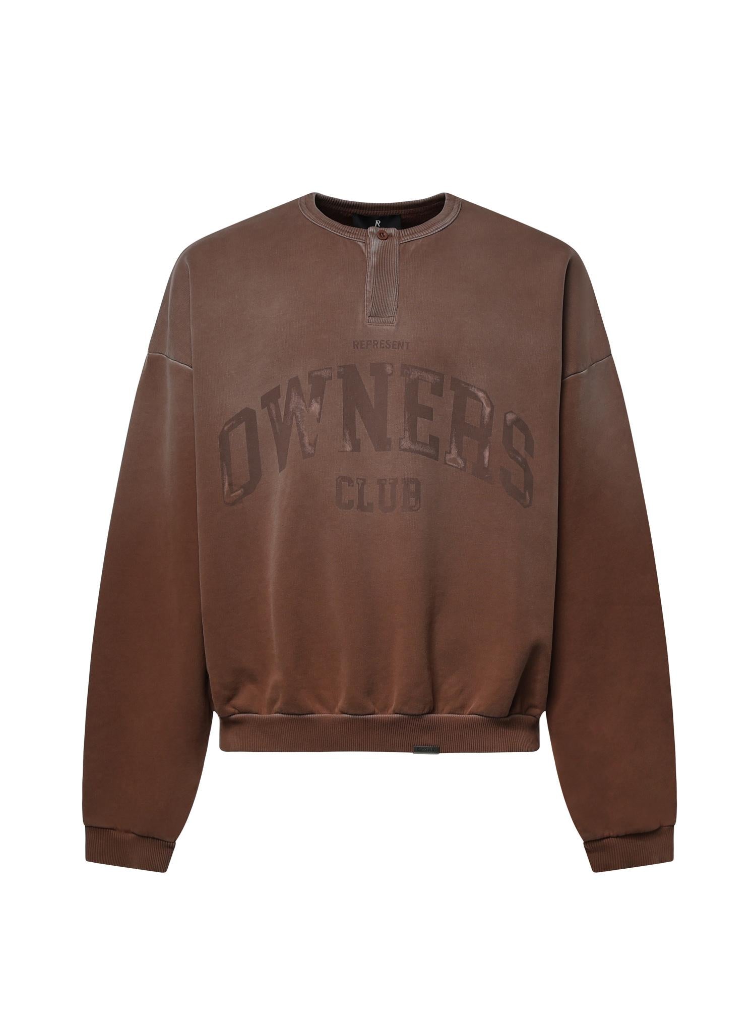 Felpa Represent Owners Club in cotone OCM100096 16 REPRESENT 