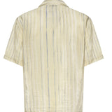 Camicia bowling a righe SH001002 GRN BONSAI 