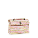 Borsa Kensington in tweed 2062657609 PINK KURT GEIGER 