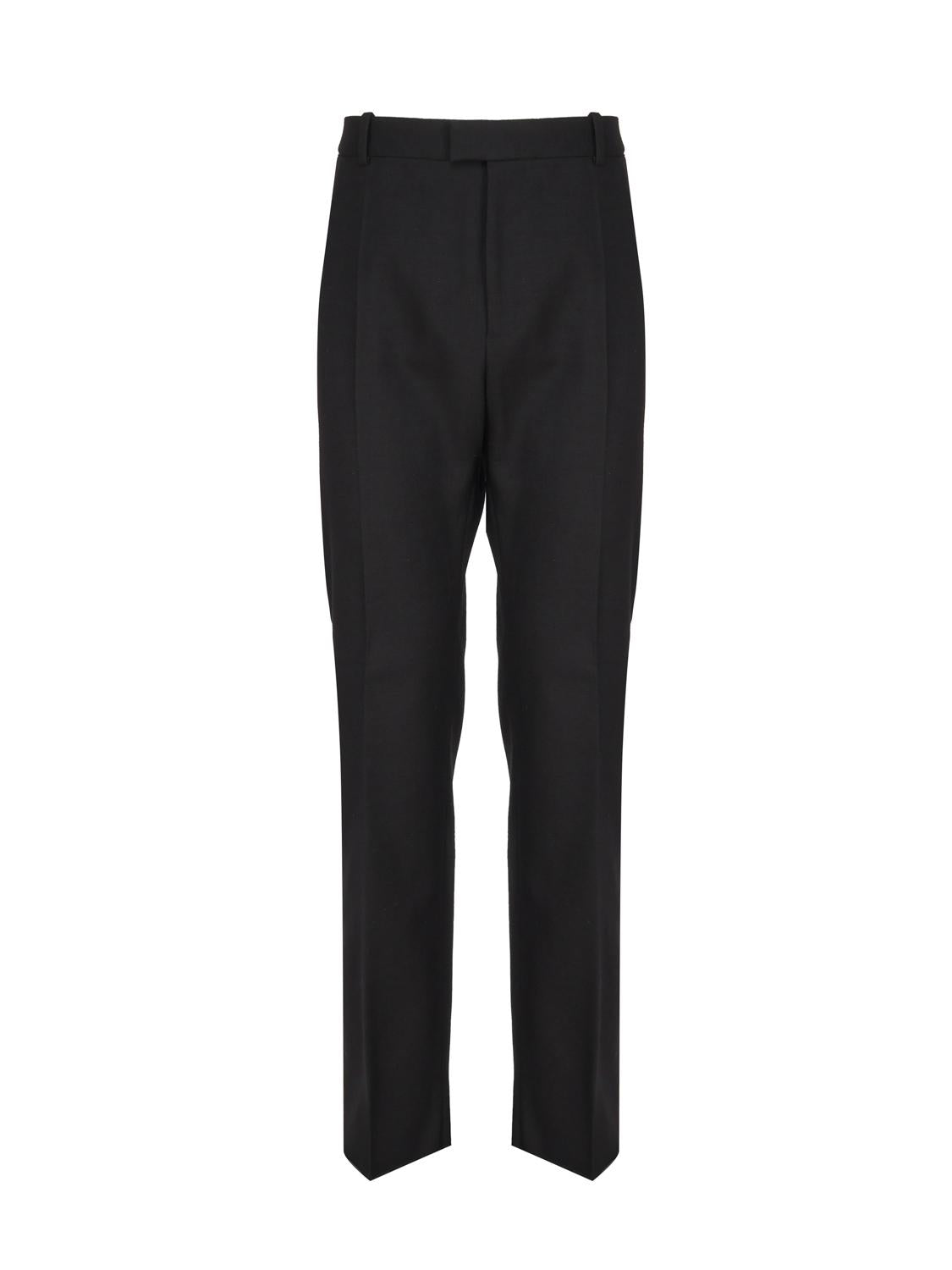 Pantaloni in cotone strutturato 758355 V3F901000 BOTTEGA VENETA 