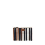 Pochette piatta a righe signature media<BR/> 7N0158 AUGXF1SCR FENDI 