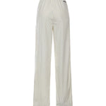 Pantaloni pigiama in popeline riga MP1829 180UF0061 MIU MIU 