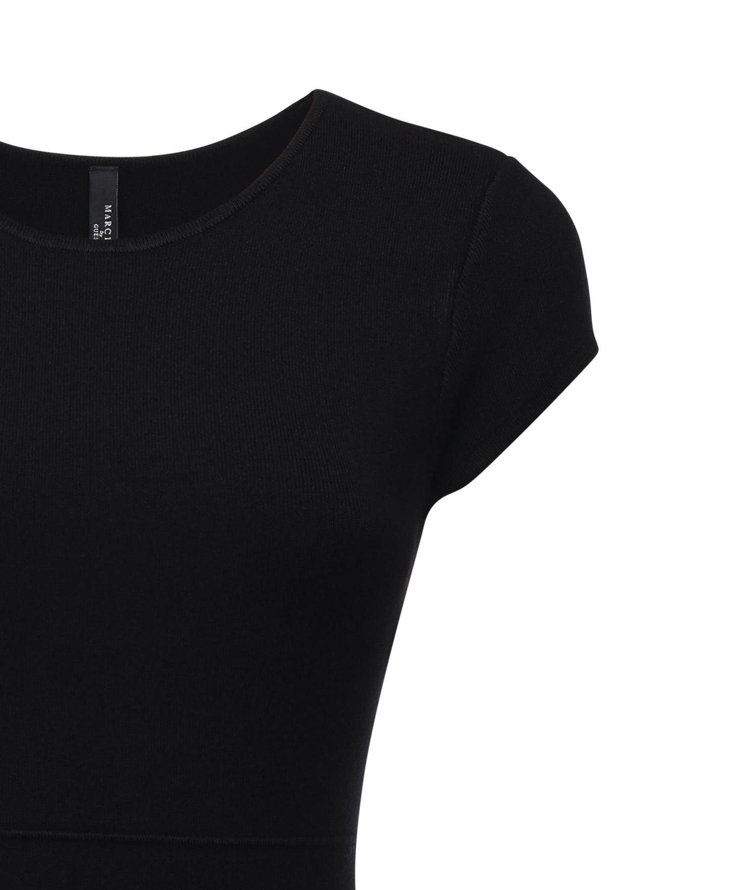 Vestito mini in maglia 5BGK00 5890ZJBLK MARCIANO BY GUESS 