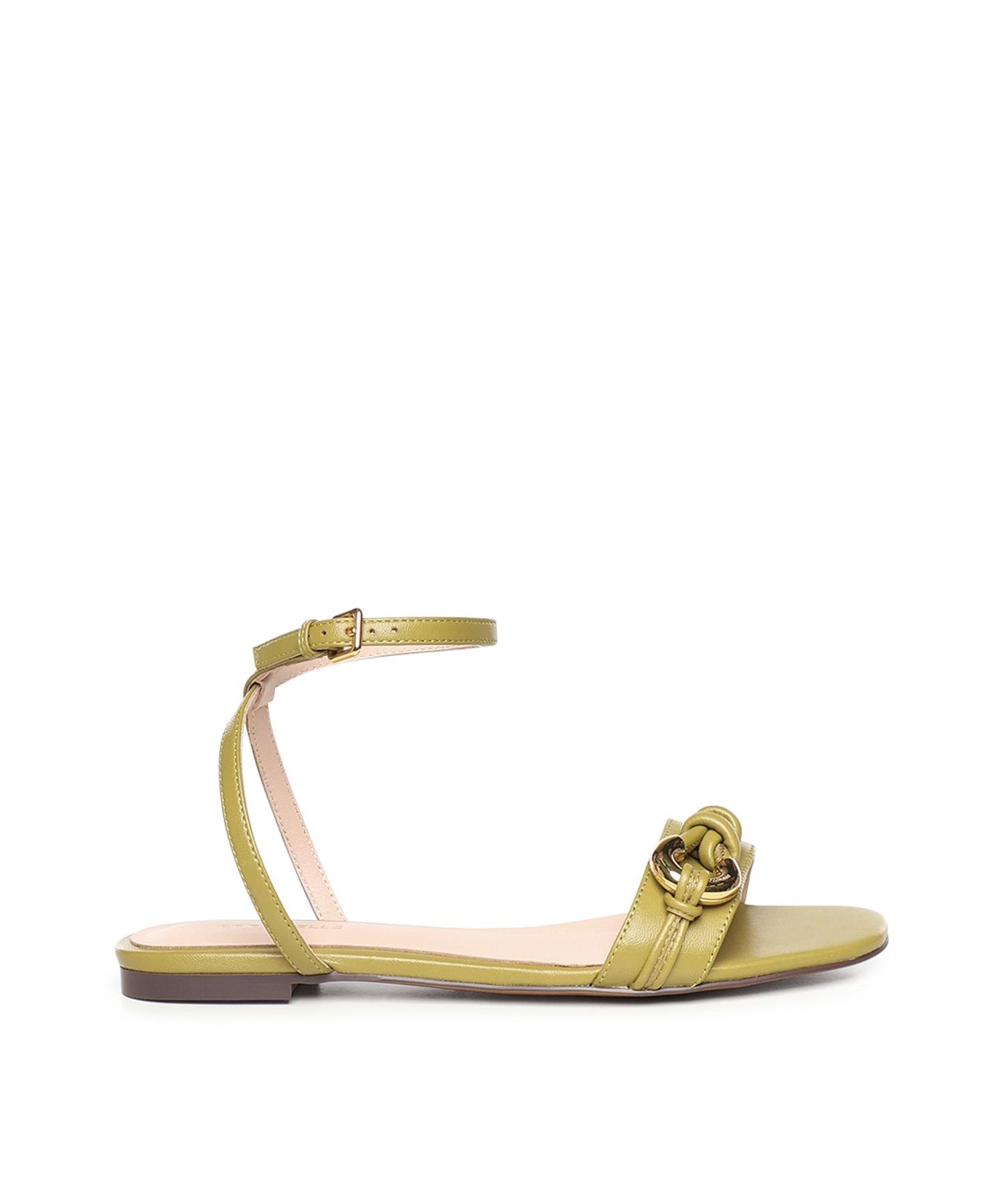 Sandali flat in pelle E4U7S180201 G43 COCCINELLE 