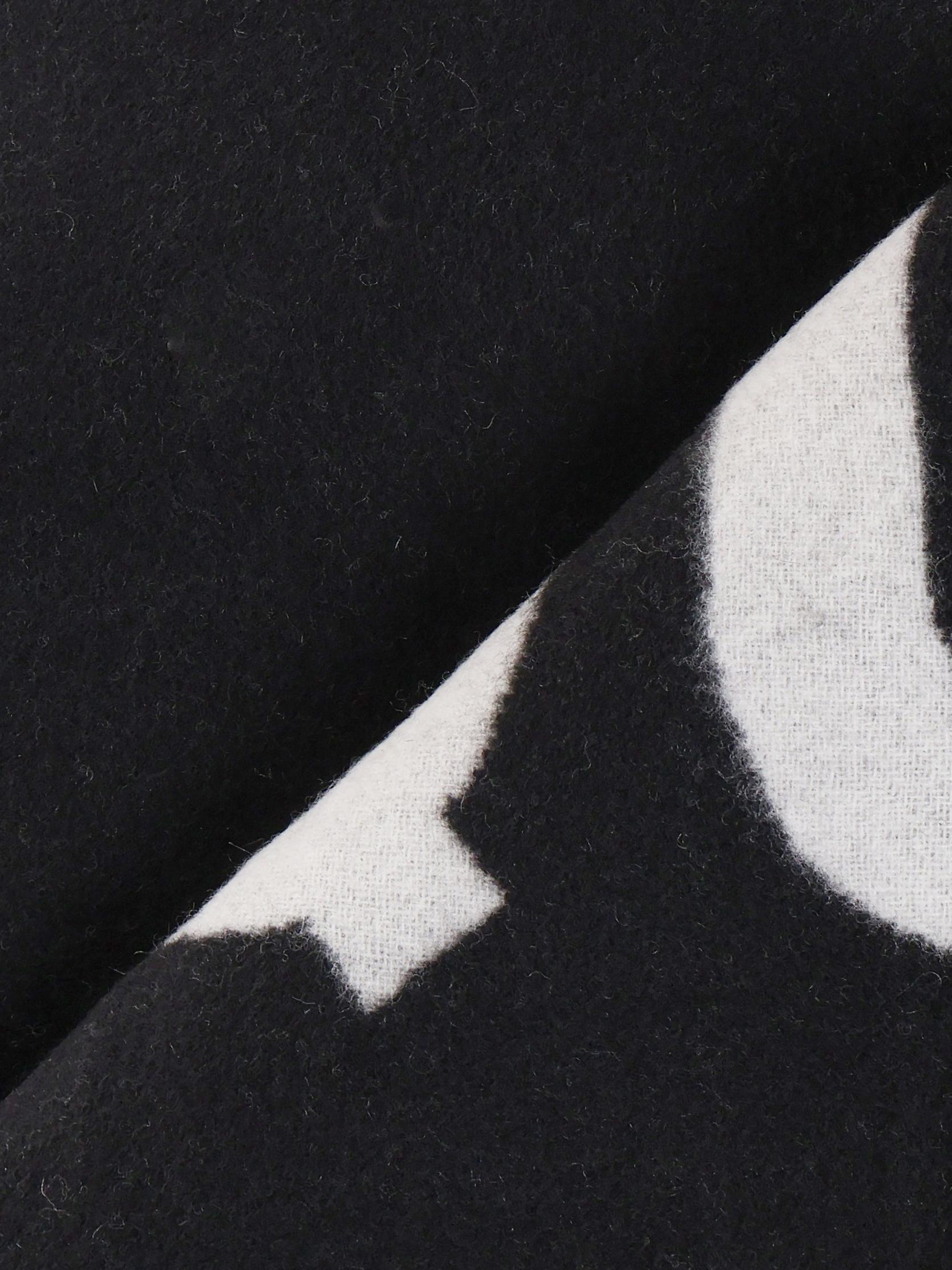 Sciarpa con frange e logo ACU00435AOT4001 990 JACQUEMUS 