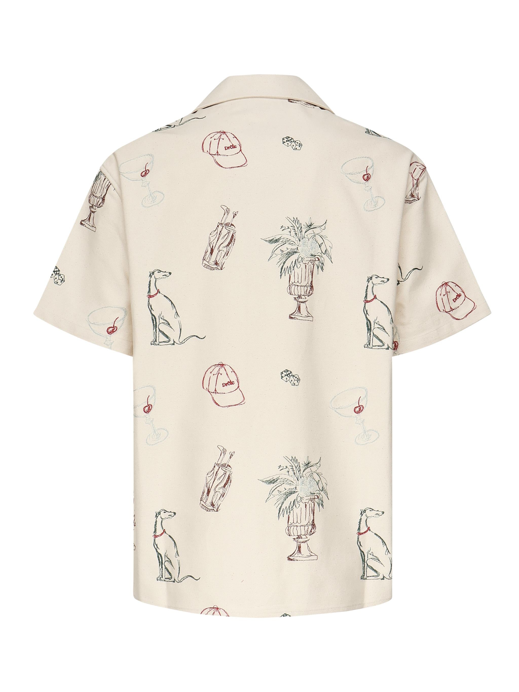 Camicia Brodée Country Club SH214CO198 EC Drôle de Monsieur 