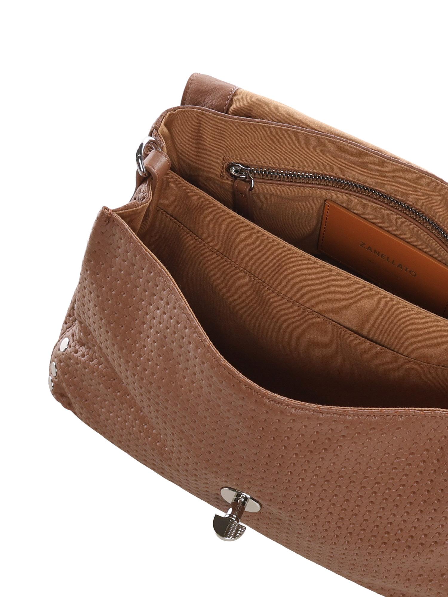 Borsa Postina Casa Venissa in pelle<BR/> 068010 -2190000Z0204 ZANELLATO 