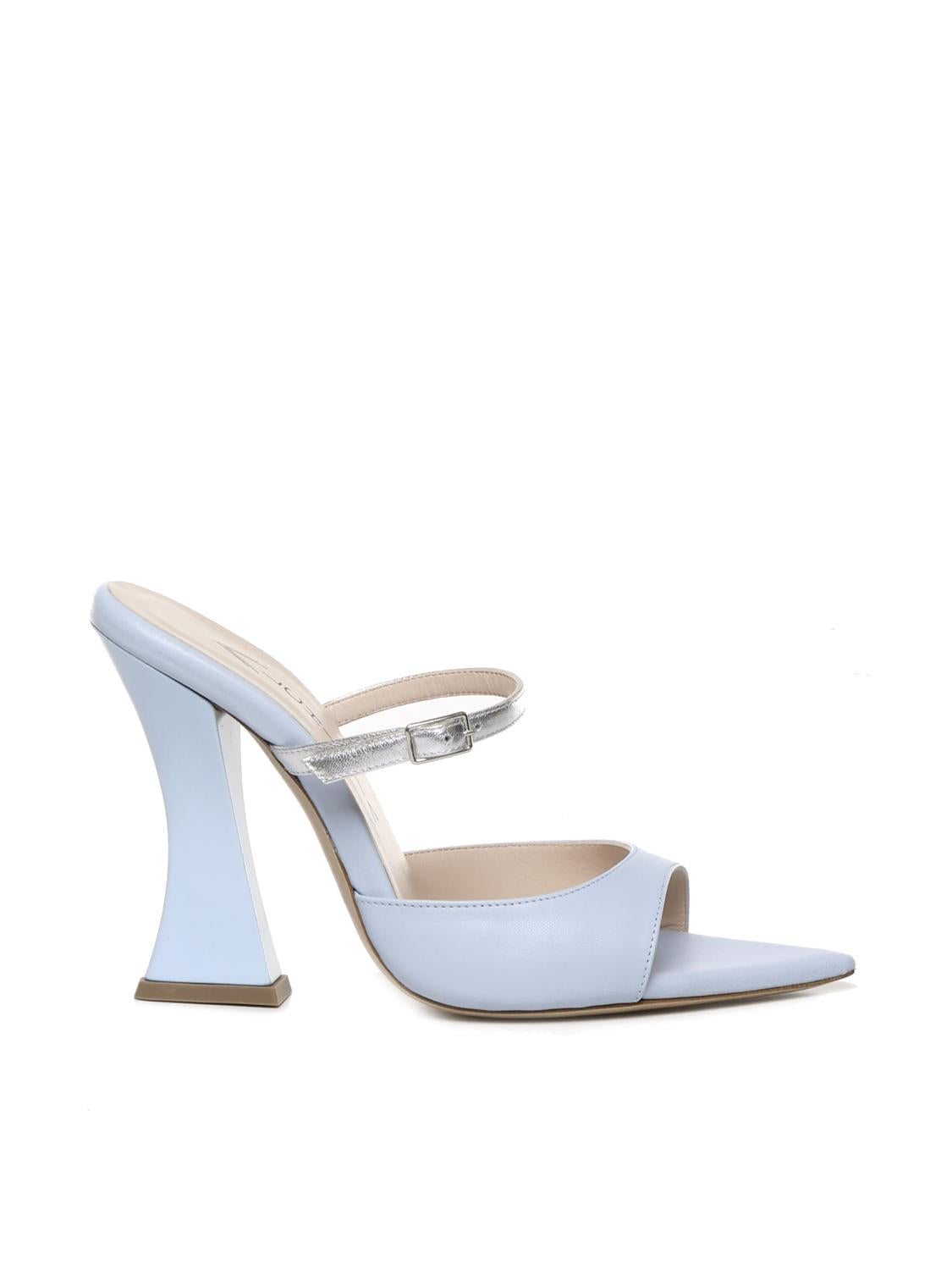 Sandalo Agnes in nappa AGNES S2401 NAPPAARIA/ARGENTO ALCHIMIA 