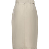 Gonna longuette con cintura 106449 A2W6C00 PINKO 