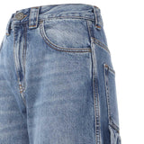 Jeans balloon con dettagli workwear 105542 A2RPPJD PINKO 