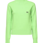 Maglione girocollo con logo 812107 T17143232 BALENCIAGA 