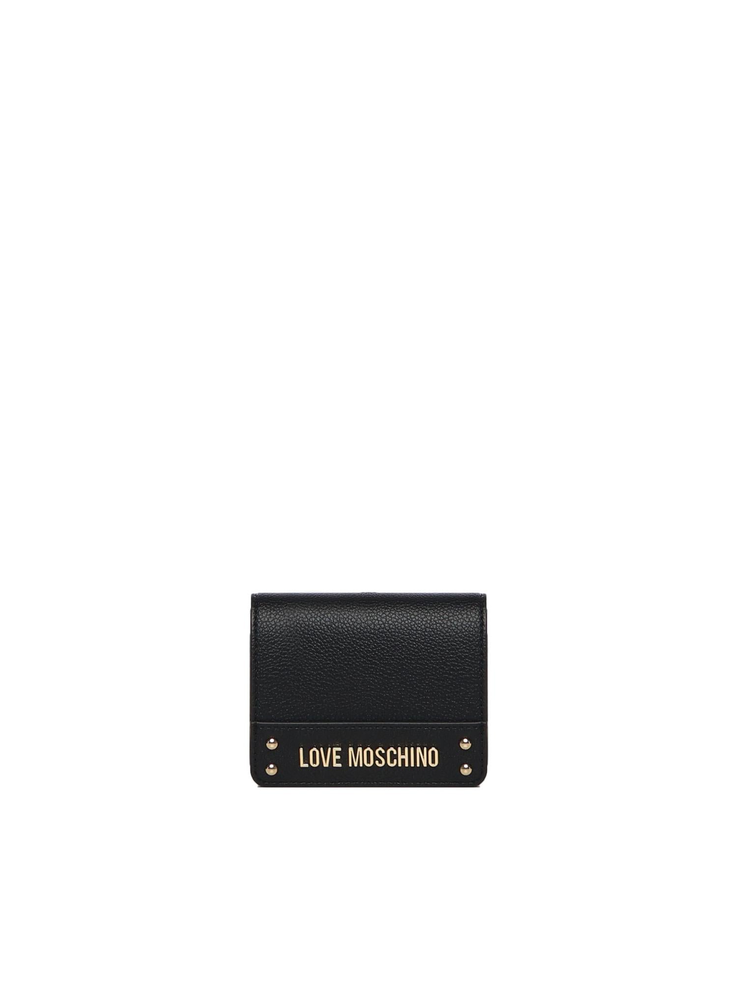 Portafoglio piccolo con logo JC5703PP1NLD0 000 LOVE MOSCHINO 