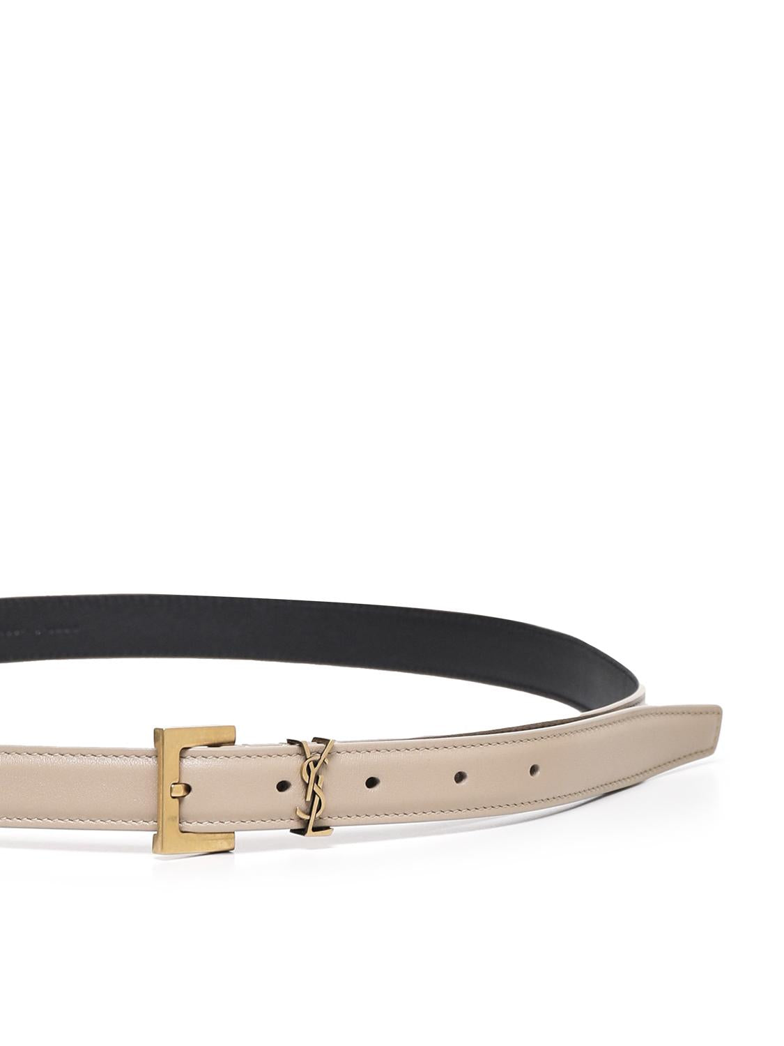 Cintura sottile Cassandre 554465 BOO0W2721 SAINT LAURENT 