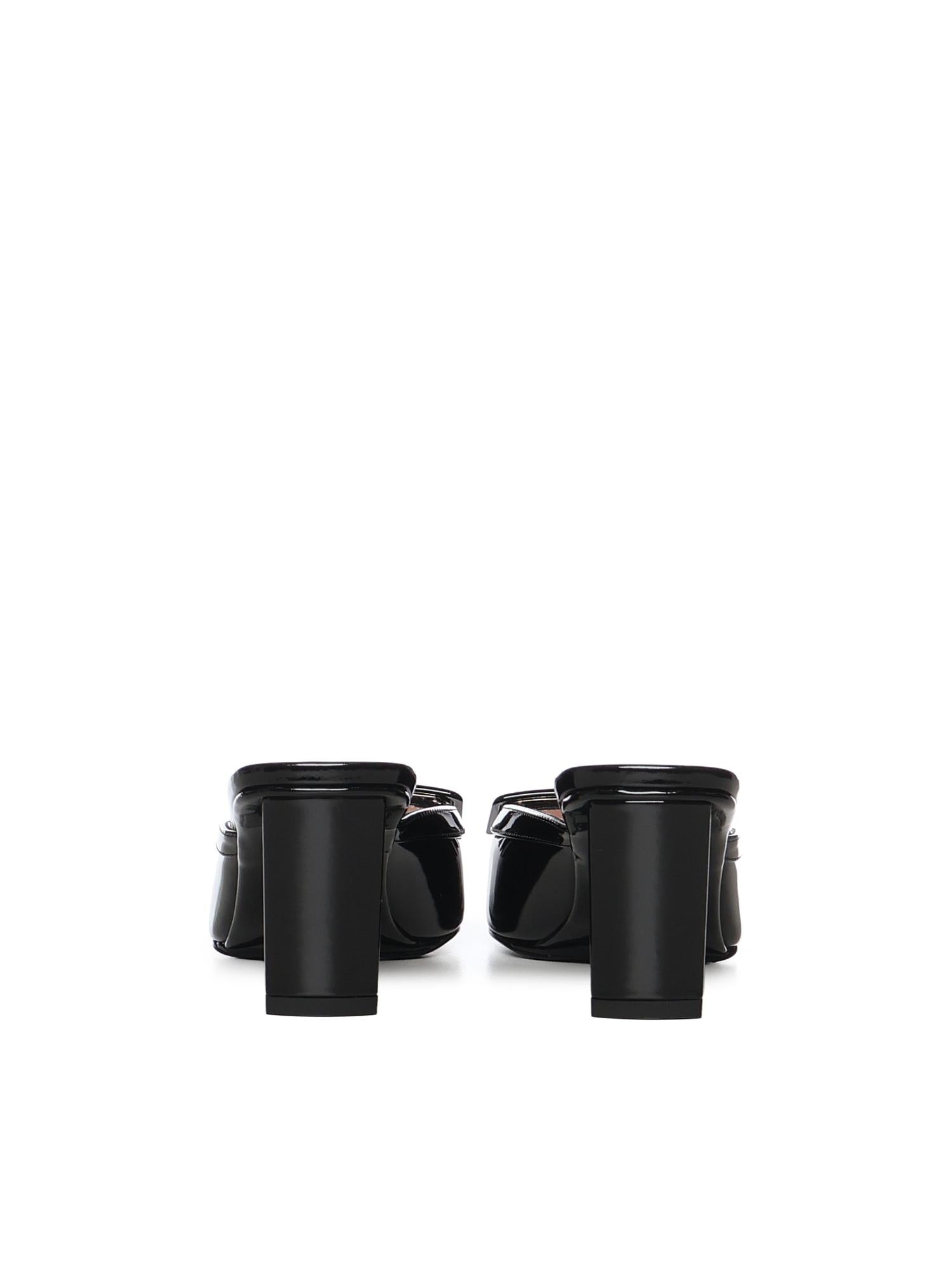 Mule Belle Vivier in vernice RVW80644380D1P B999 ROGER VIVIER 