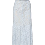 Gonna midi svasata in pizzo RS25053MSK BL SELF-PORTRAIT 