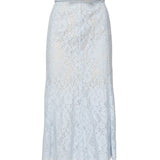 Gonna midi svasata in pizzo RS25053MSK BL SELF-PORTRAIT 