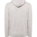 Felpa con cappuccio e zip in cashmere X76MAGK33MAG0K019 13-02 ELEVENTY 