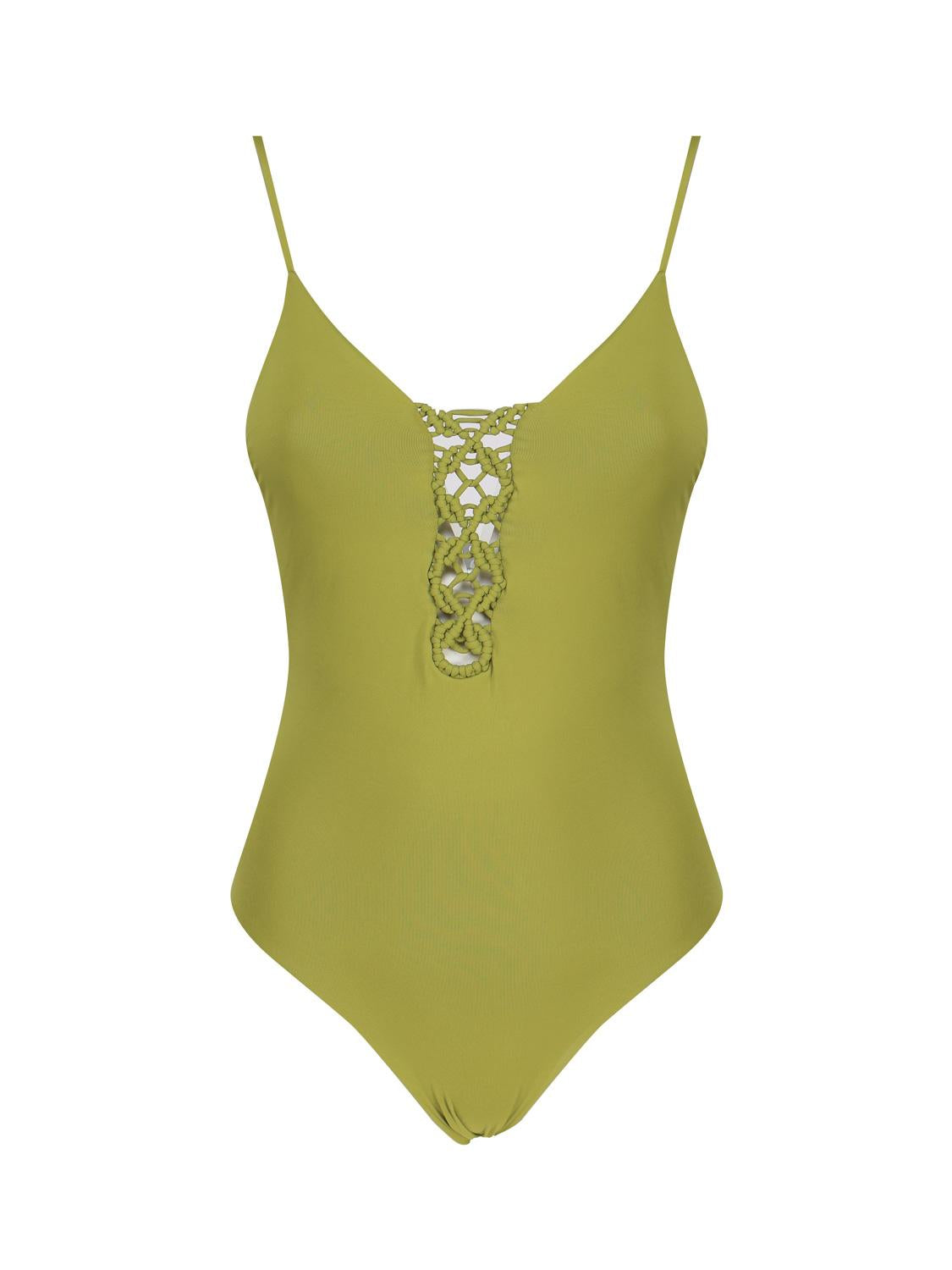 Costume intero con intreccio FC26M0 -F0501 FISICO 