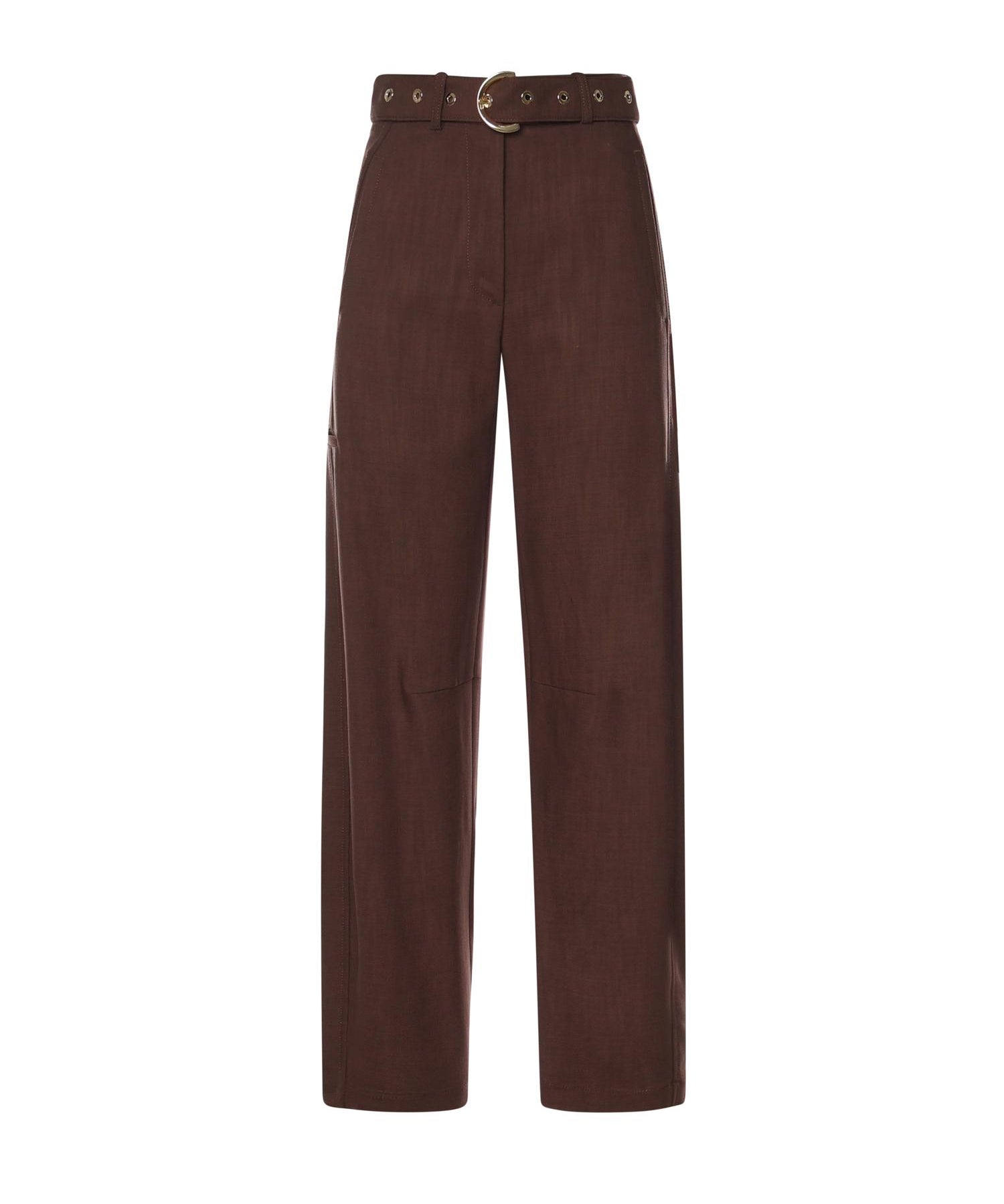 Pantaloni con cintura 106492 A2W6L78 PINKO 