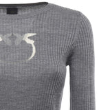 Maglia cropped con logo 102017 A18MII2 PINKO 