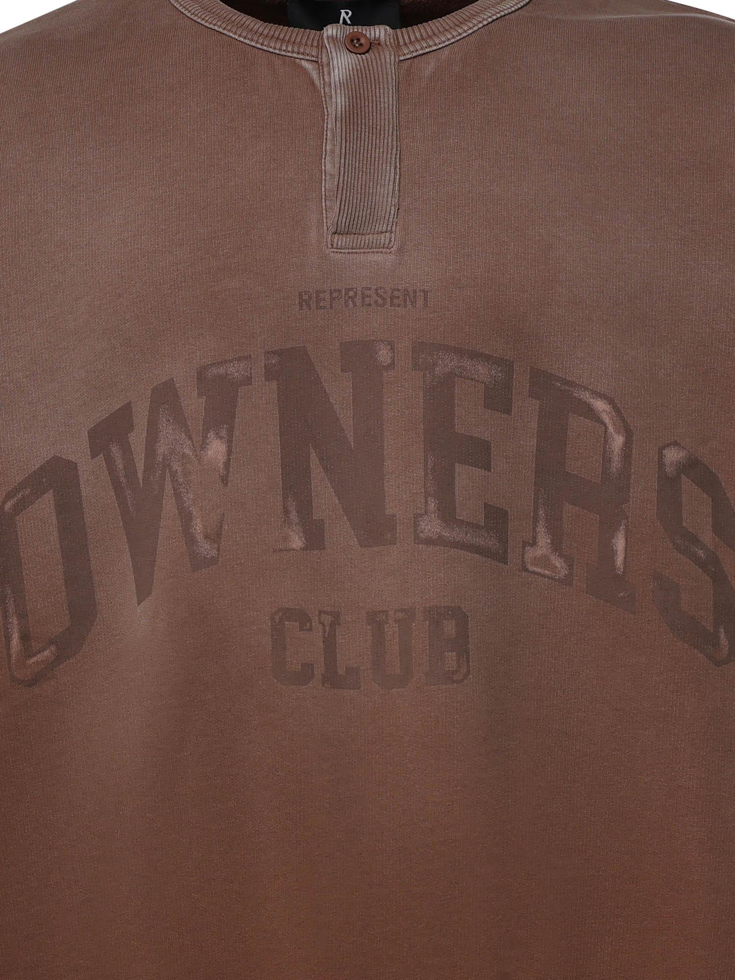 Felpa Represent Owners Club in cotone OCM100096 16 REPRESENT 