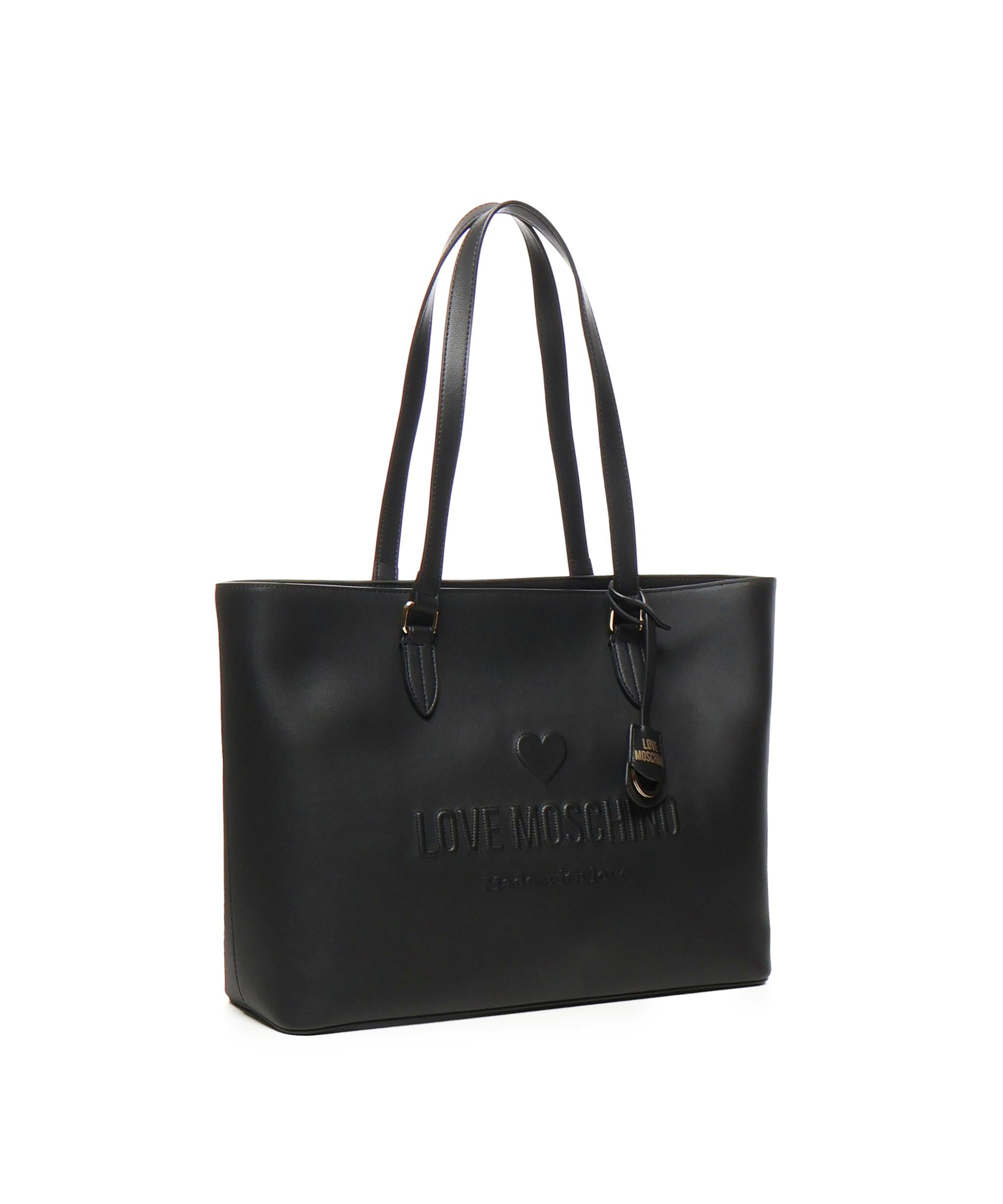 Borsa Tote Love embossed JC4114PP1ML10 00A LOVE MOSCHINO 