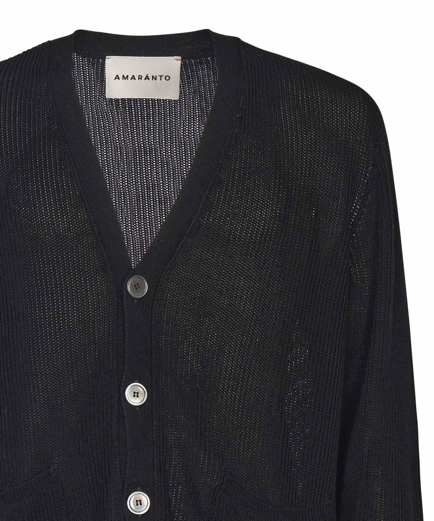 Cardigan in cotone B9D0010 99 AMARANTO 