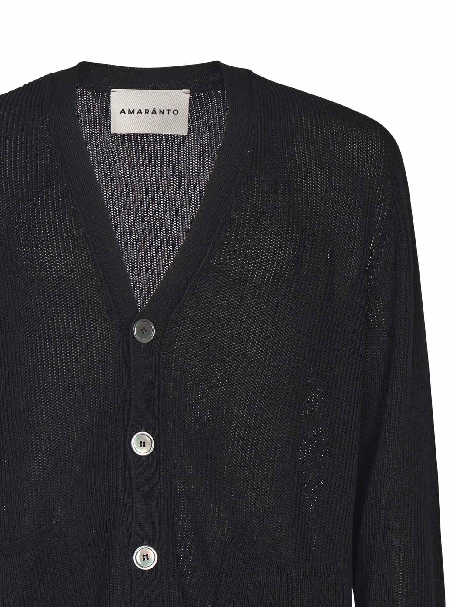 Cardigan in cotone B9D0010 99 AMARANTO 