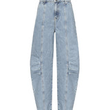 Jeans cargo in denim 114072 3054 ROTATE 