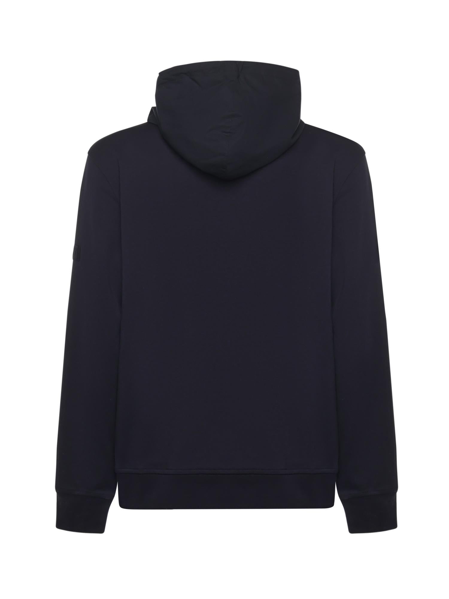 Felpa in cotone con zip NJMB5501460WZG U806 FAY 