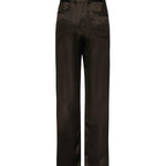 Pantaloni in cotone con cintura 1514250000 BROWN MAGDA BUTRYM 
