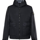 Giacca con cappuccio in nylon con logo L1S154100004 S0A21V0020 STONE ISLAND 