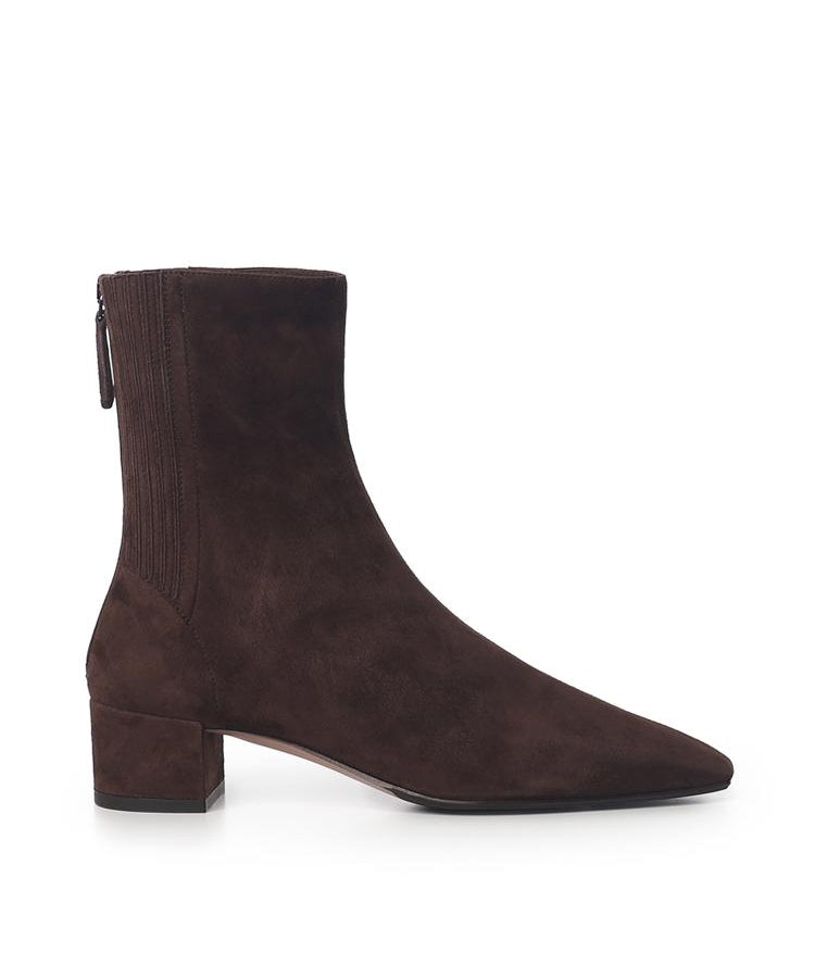 Stivaletti Saint Honore in suede SHOMIDB8 SUEESP AQUAZZURA 