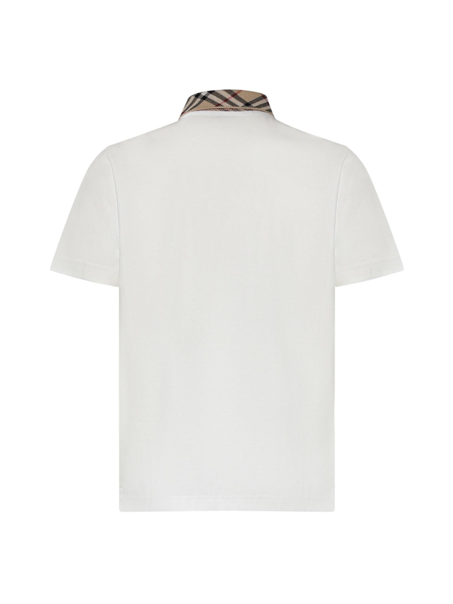 Polo in cotone<BR/> 8126966 B7078 BURBERRY 