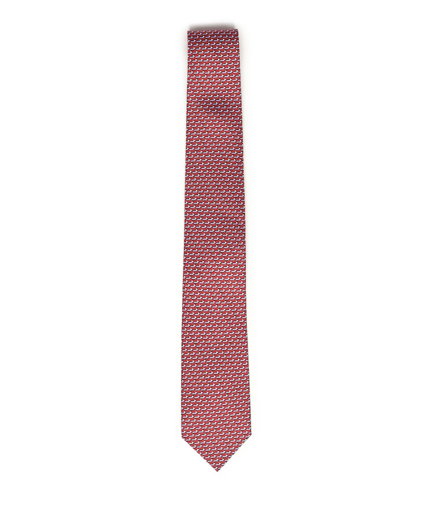 Cravatta in seta con stampa 351311 788887004 FERRAGAMO 
