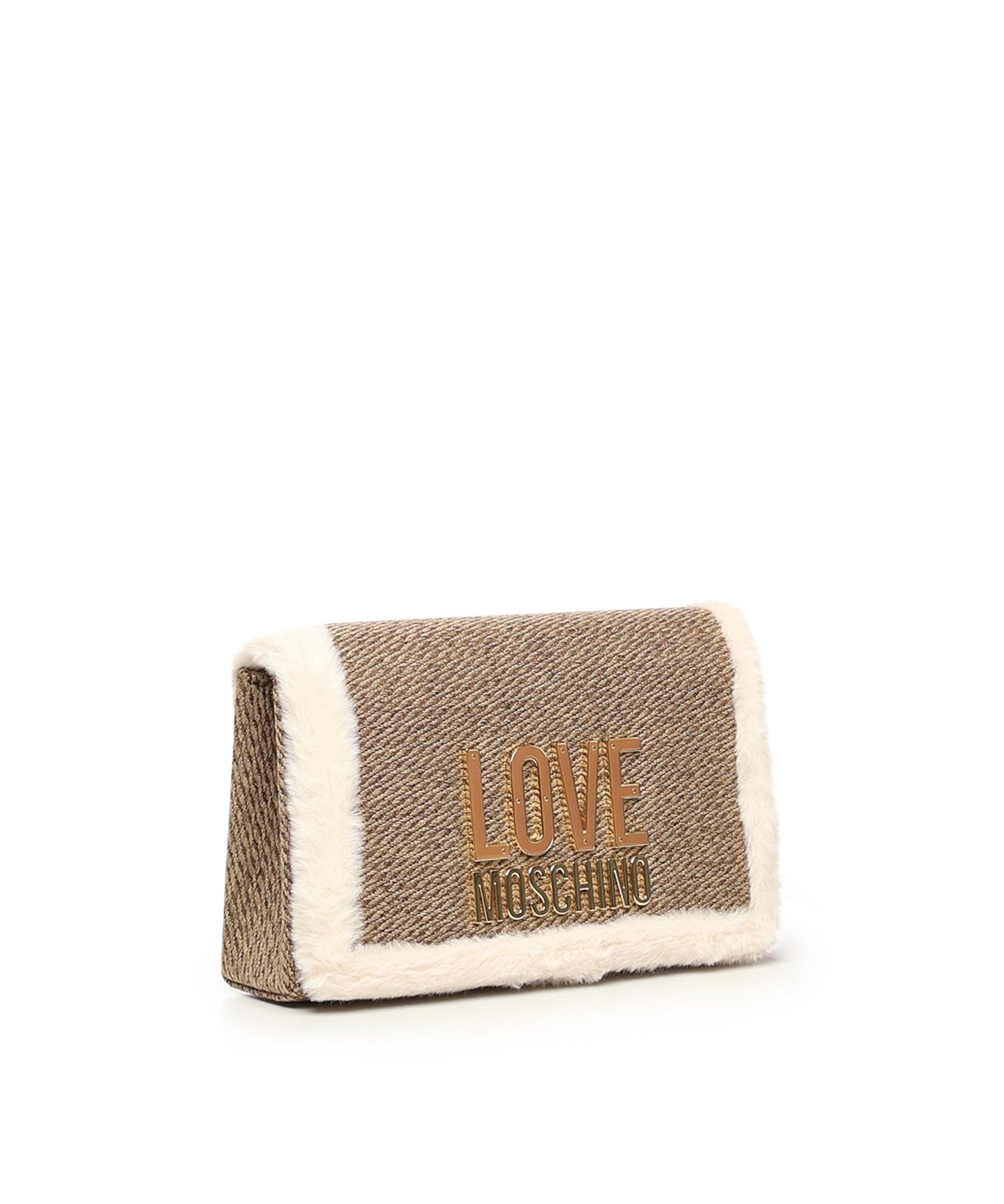 Borsa a tracolla con logo JC4388PP0NKH1 20A LOVE MOSCHINO 