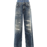 Jeans double layer in denim FTDGSD G8OH5S9001 DOLCE & GABBANA 