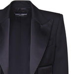 Spencer tuxedo in gabardina di lana F296YT FU21EN0000 DOLCE & GABBANA 