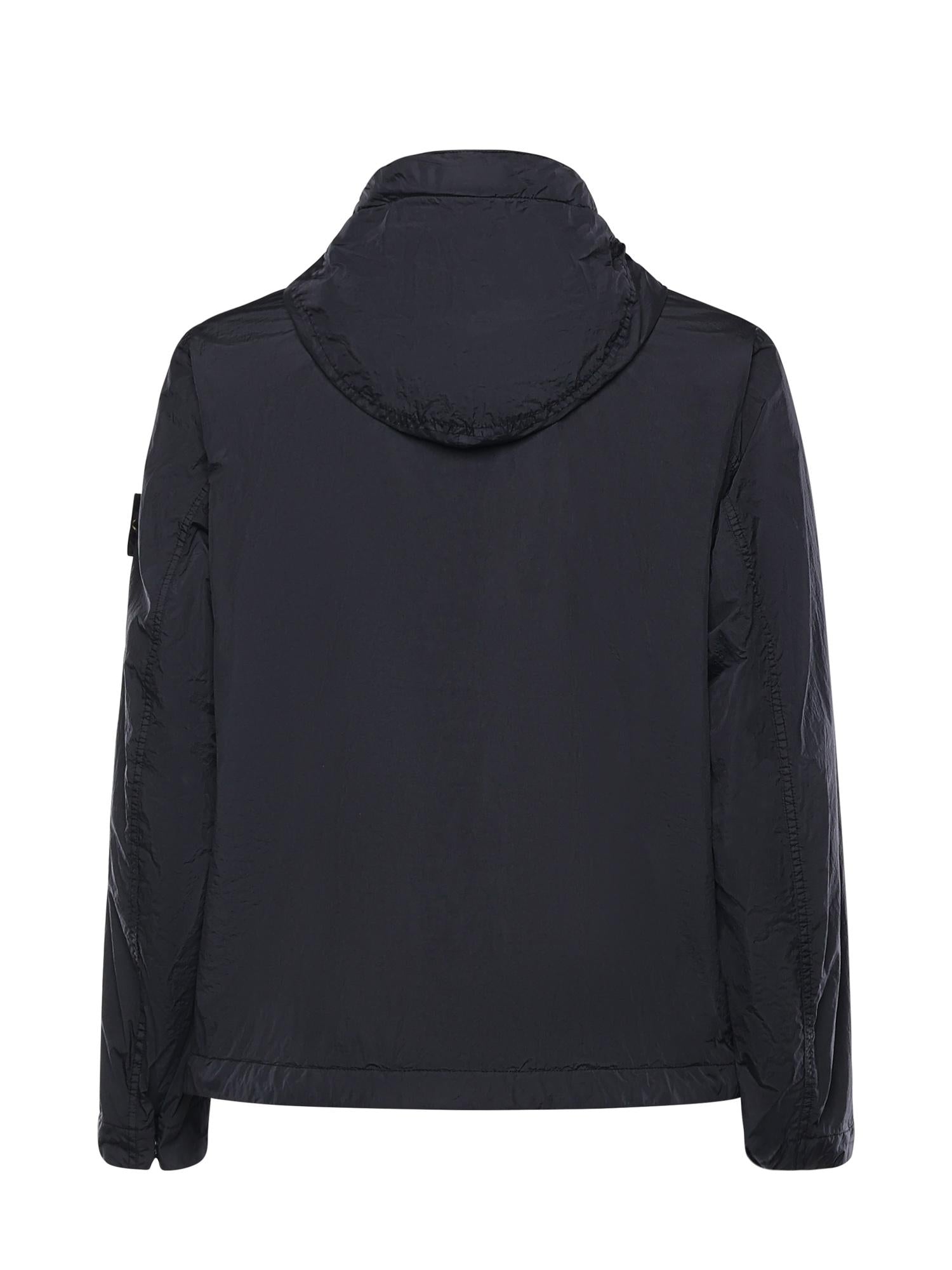 Giacca in reps di nylon con logo L1S154100001 S0A23V0020 STONE ISLAND 