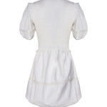 Sandy mini dress in cotton CD3408-SU24 -WHITE FOR LOVE & LEMONS 