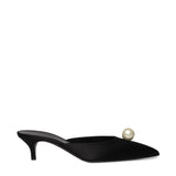 Mules in satin con perle 513526  MAGDA BUTRYM 