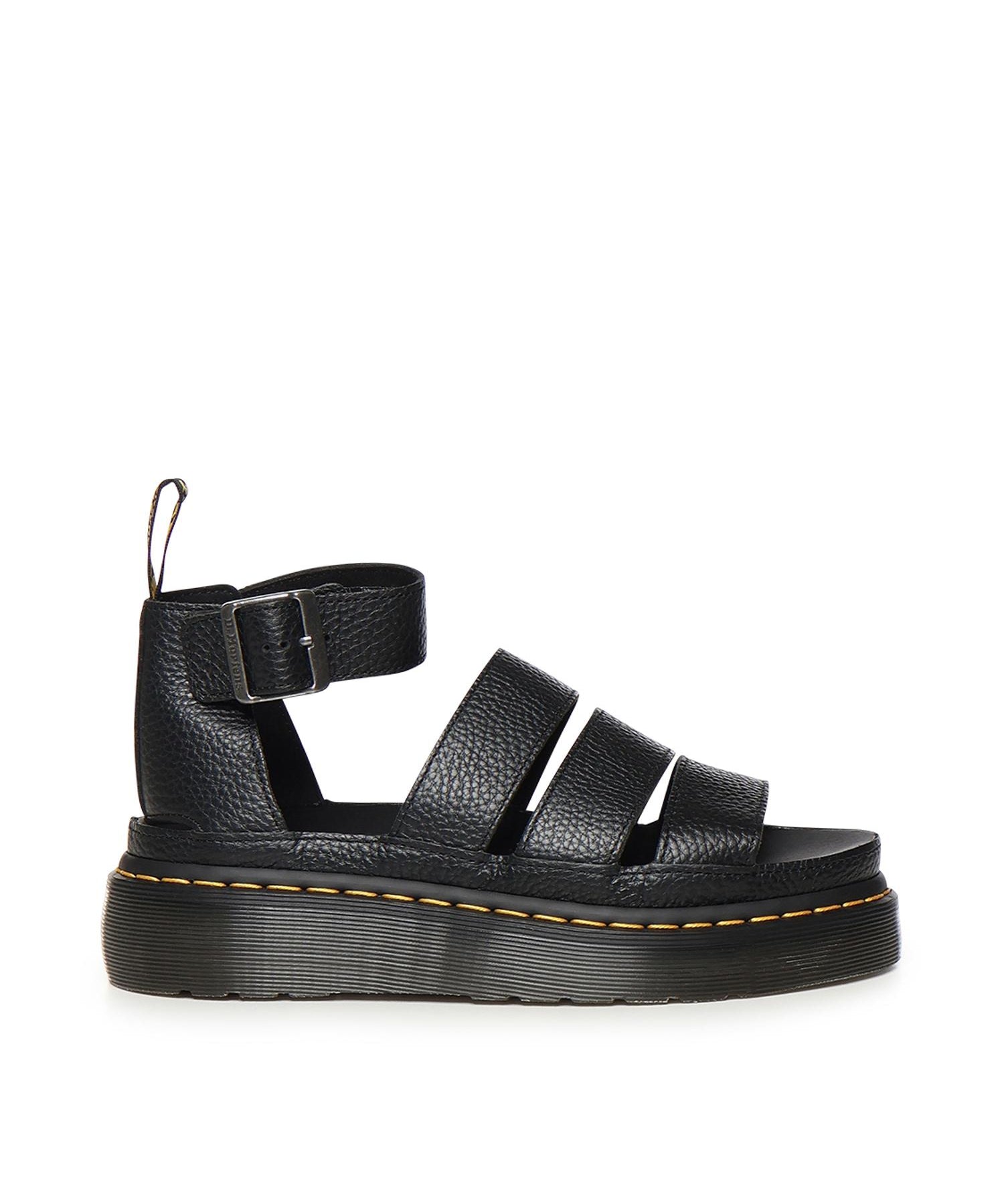 Sandali Platform di pelle Clarissa II Quad 24476001  DR. MARTENS 