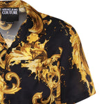 Camicia in twill di viscosa con stampa 80GAL2B0 NS757G89 VERSACE JEANS COUTURE 