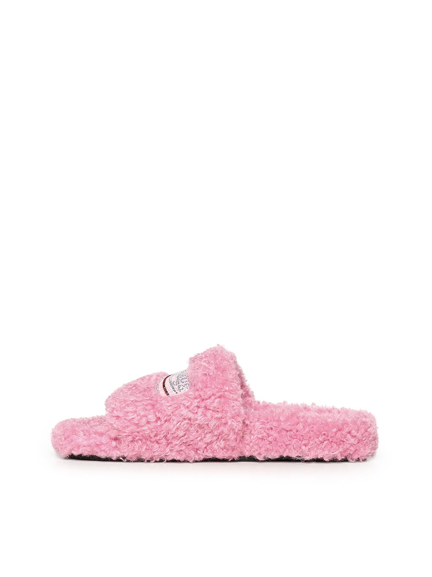 Sandali slide Furry 654261 W14C35980 BALENCIAGA 