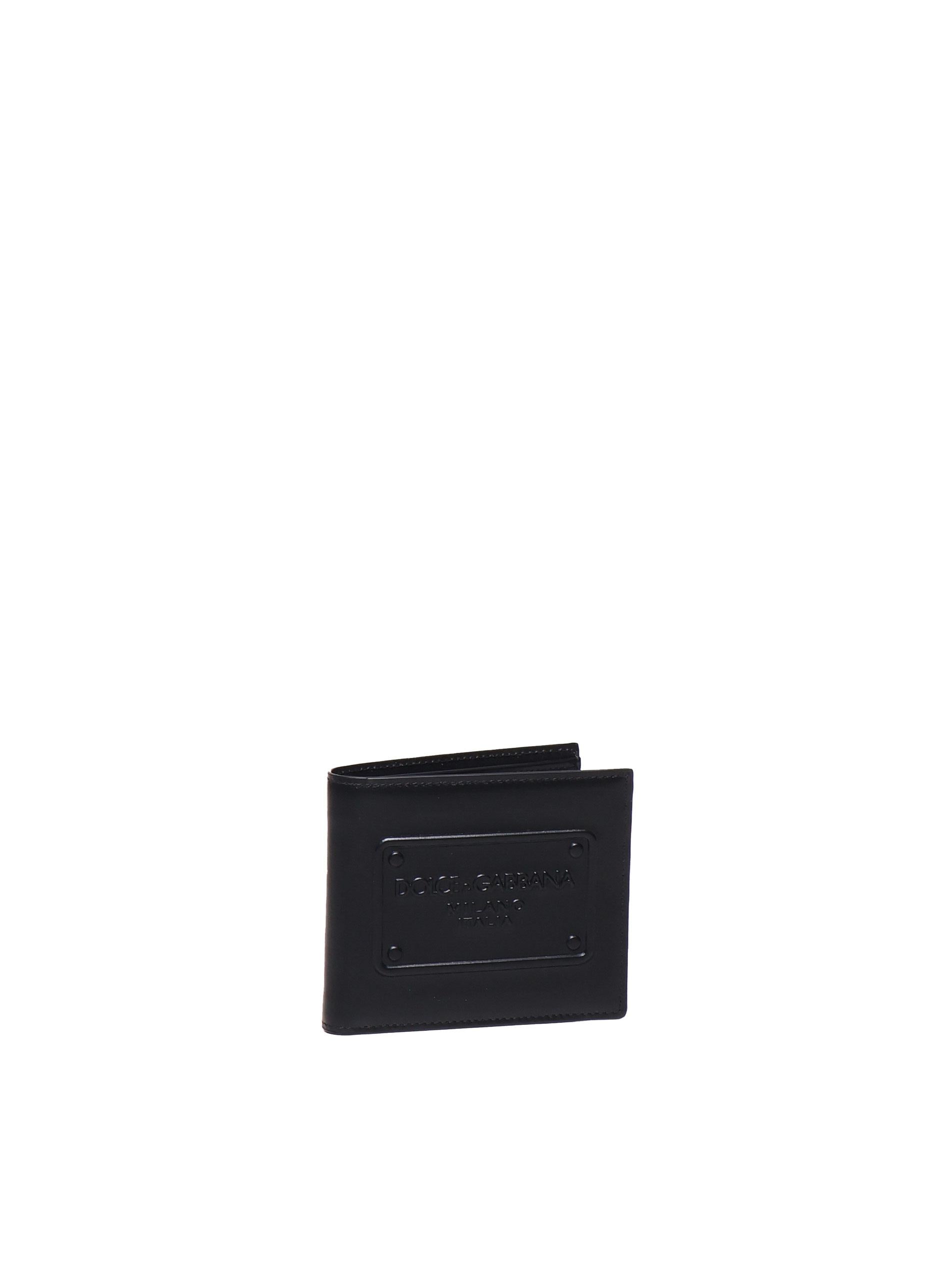 Portafogli bifold in pelle di vitello BP1321 AG21880999 DOLCE & GABBANA 