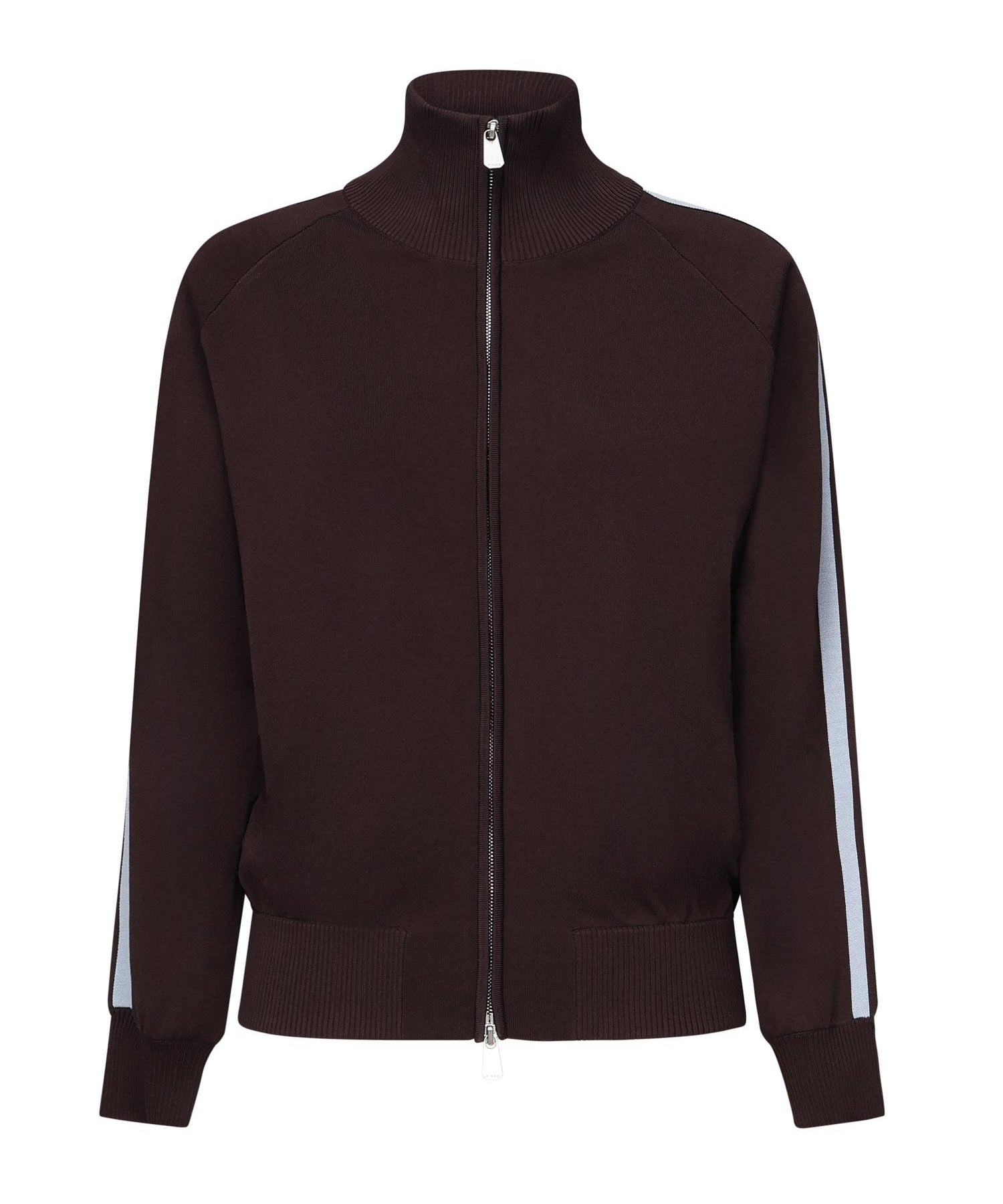 Felpa con zip e logo<BR/> 105391 A2FQR57 PINKO 